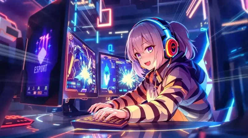 电竞少女成长记